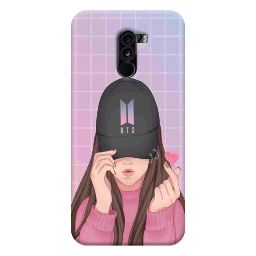 Poco F1 Mobile Cover BTS Girl