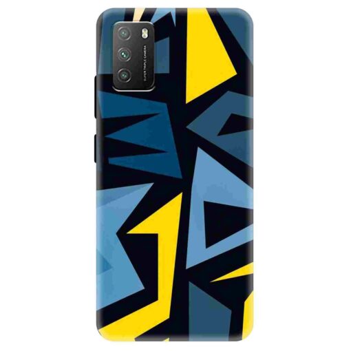 Poco M3 Mobile Cover Abstract Pattern YBB