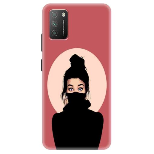 Poco M3 Mobile Cover Beautiful Girl