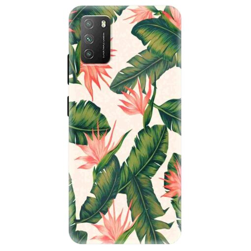 Poco M3 Mobile Cover Floral Designer