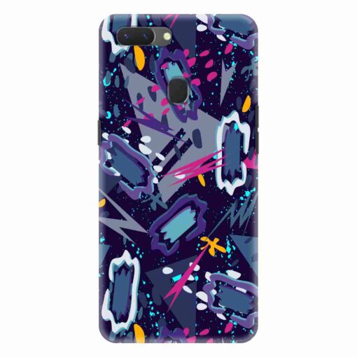 Realme 2 Pro Mobile Cover Blue Abstract