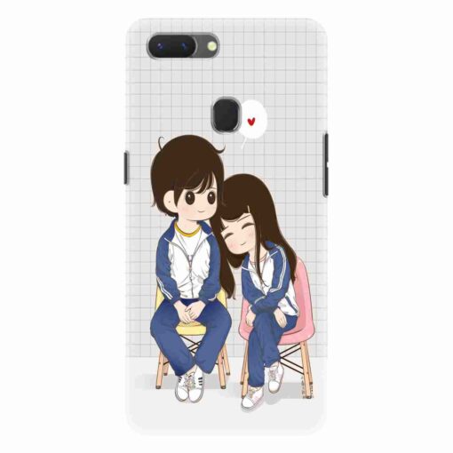 Realme 2 Pro Mobile Cover Romantic Friends Back Cover