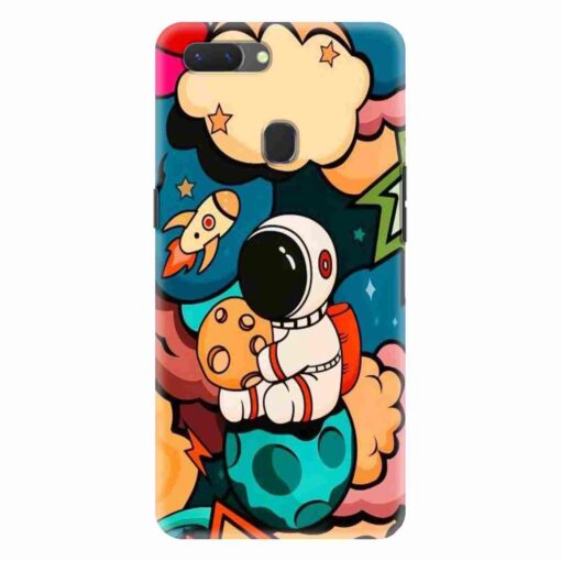 Realme 2 Pro Mobile Cover Space Character