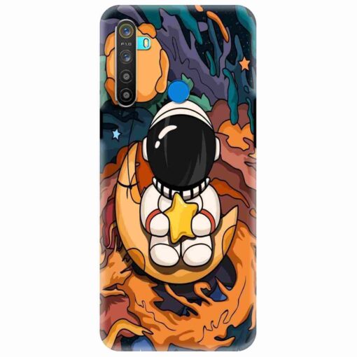 Realme 5 Mobile Cover Space Design