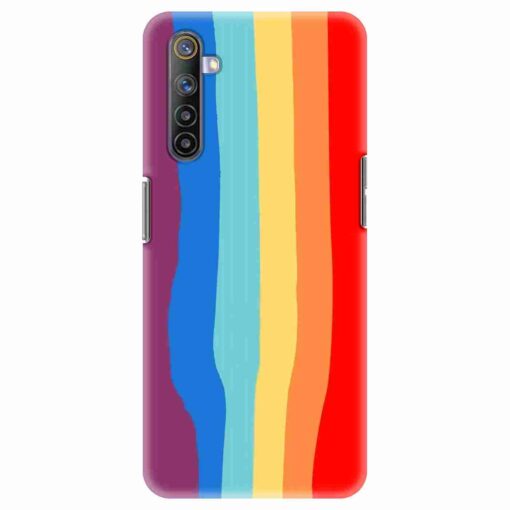 Realme 6 Mobile Cover Rainbow