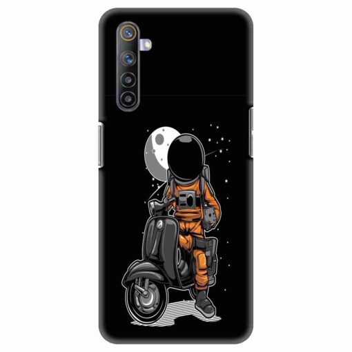 Realme 6 Mobile Cover Scooter In Space