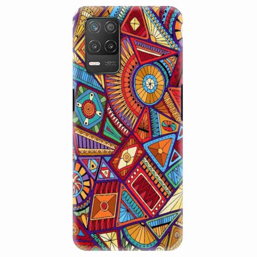 Realme 8 5G Mobile Cover Abstract Pattern