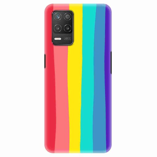 Realme 8 5G Mobile Cover Bright Rainbow