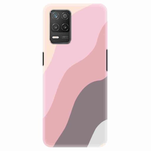 Realme 8 5G Mobile Cover Colorful Curvy Line