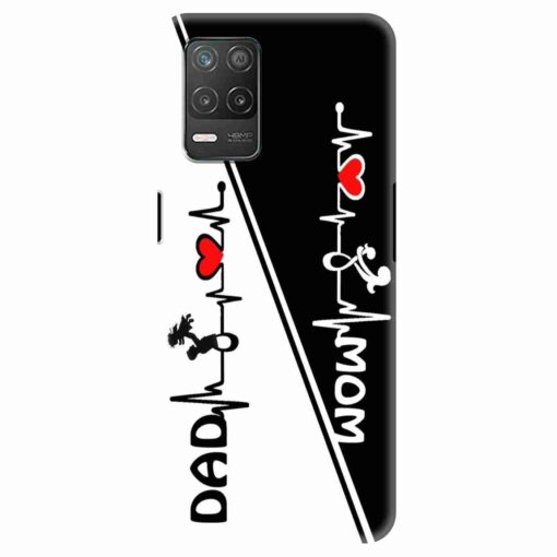 Realme 8 5G Mobile Cover Mom Dad Love