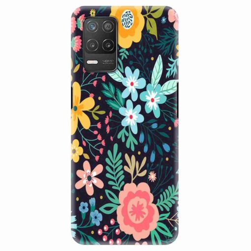 Realme 8 5G Mobile Cover Multicolor Design Floral FLOA