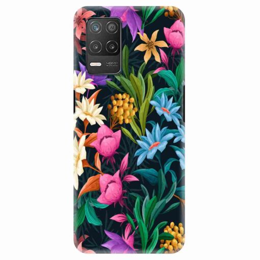 Realme 8 5G Mobile Cover Multicolor Floral