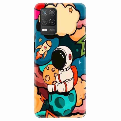 Realme 8 5G Mobile Cover Space Character