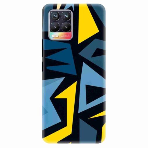 Realme 8 Mobile Cover Abstract Pattern YBB