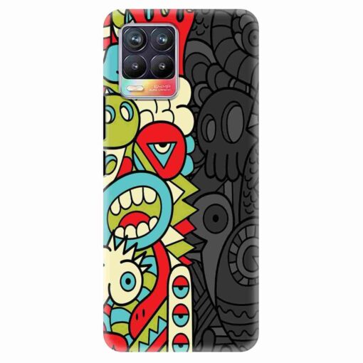 Realme 8 Mobile Cover Ancient Art