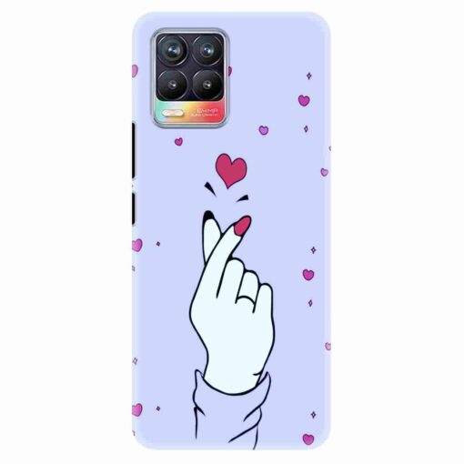 Realme 8 Mobile Cover BTS Hand