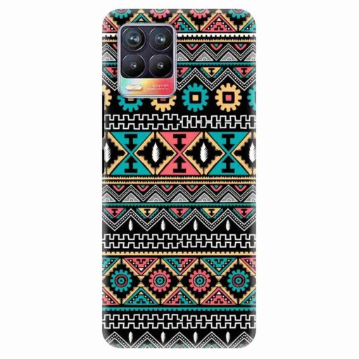 Realme 8 Mobile Cover Tribal Art