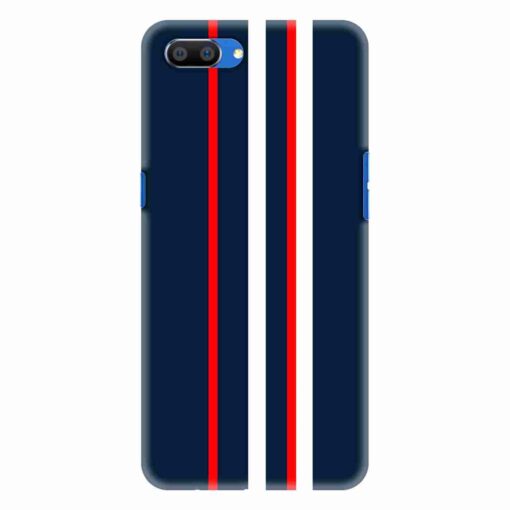 Realme C1 Mobile Cover 3D Formal Line Design