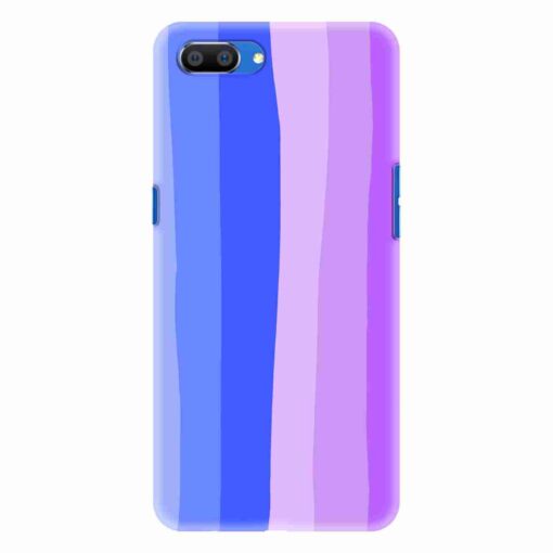 Realme C1 Mobile Cover Blue Shade Rainbow Hardcase