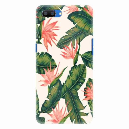 Realme C1 Mobile Cover Floral Designer