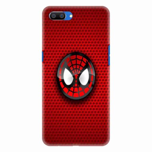 Realme C1 Mobile Cover Spiderman Mask Back Cover