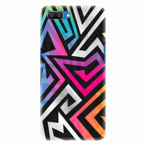 Realme C1 Mobile Cover Trippy Abstract