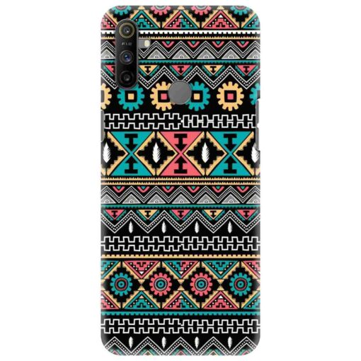 Realme Narzo 10A Mobile Cover Tribal Art