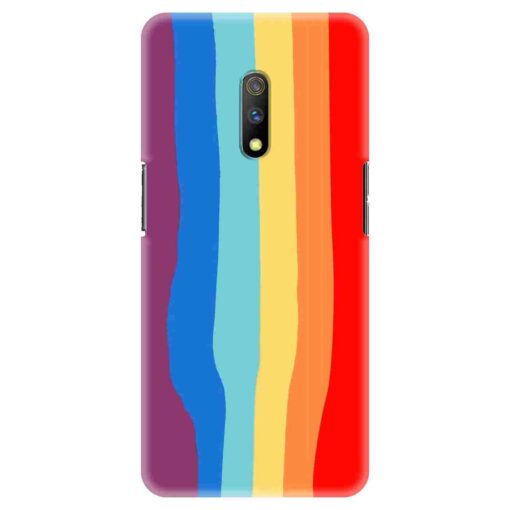 Realme X Mobile Cover Rainbow