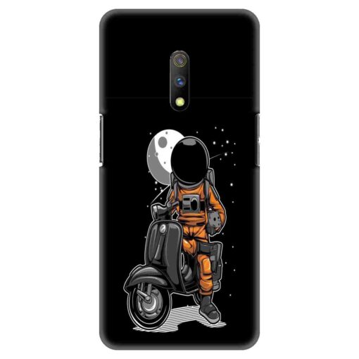 Realme X Mobile Cover Scooter In Space