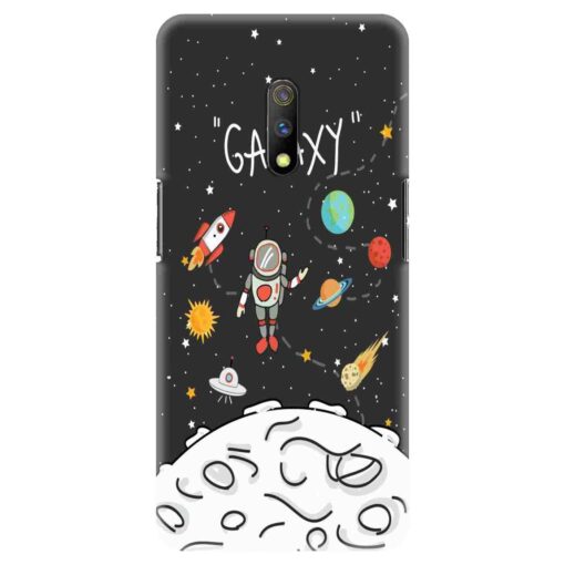 Realme X Mobile Cover Space Design NASA