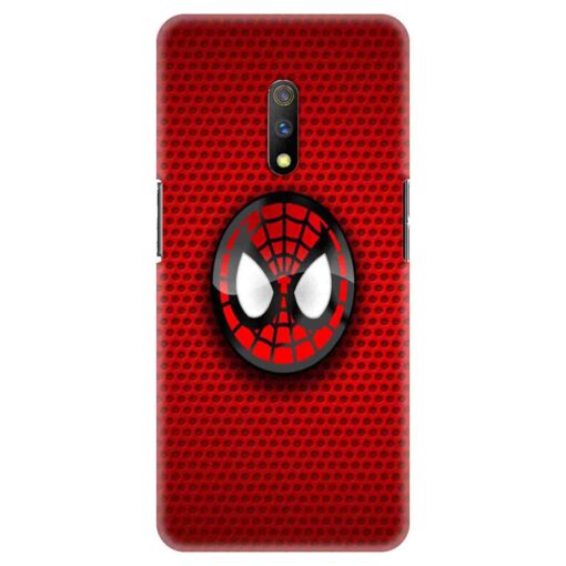 Realme X Mobile Cover Spiderman Mask Back Cover