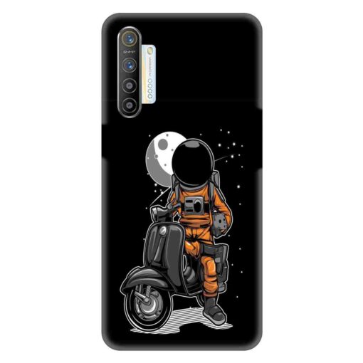 Realme X2 Mobile Cover Scooter In Space