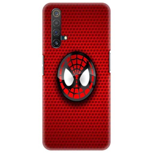 Realme X50 5G Mobile Cover Spiderman Mask Back Cover