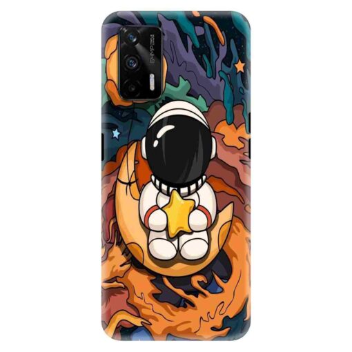 Realme X7 Max Mobile Cover Space Design