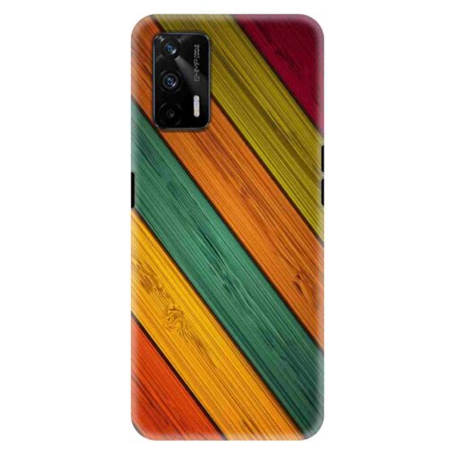 Realme X7 Max Mobile Cover Wooden Print