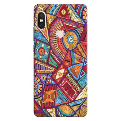 Redmi Note 5 Pro Mobile Cover Abstract Pattern