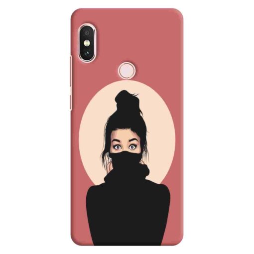 Redmi Note 5 Pro Mobile Cover Beautiful Girl