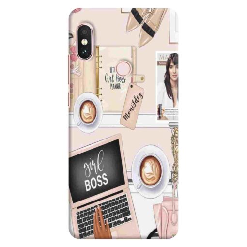 Redmi Note 5 Pro Mobile Cover Boss Girl Mobile Cover