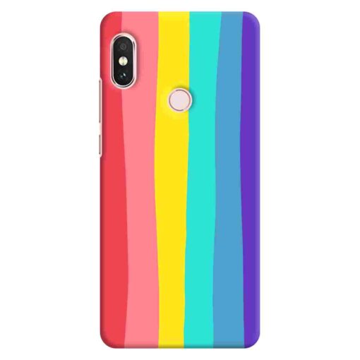 Redmi Note 5 Pro Mobile Cover Bright Rainbow