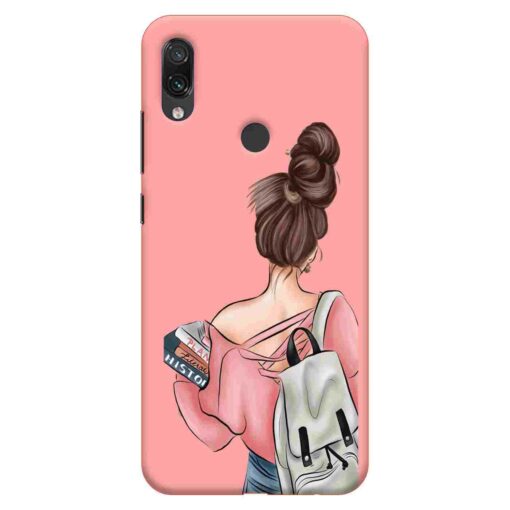 Redmi Note 7 Mobile Cover College Girl