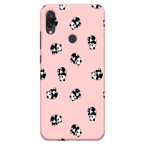 Redmi Note 7 Mobile Cover Cute Panda