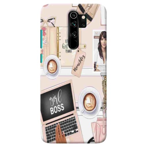 Redmi Note 8 Pro Mobile Cover Boss Girl Mobile Cover