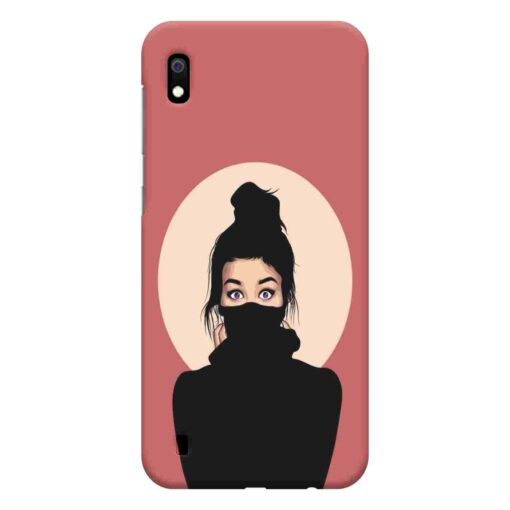 Samsung A10 Mobile Cover Beautiful Girl