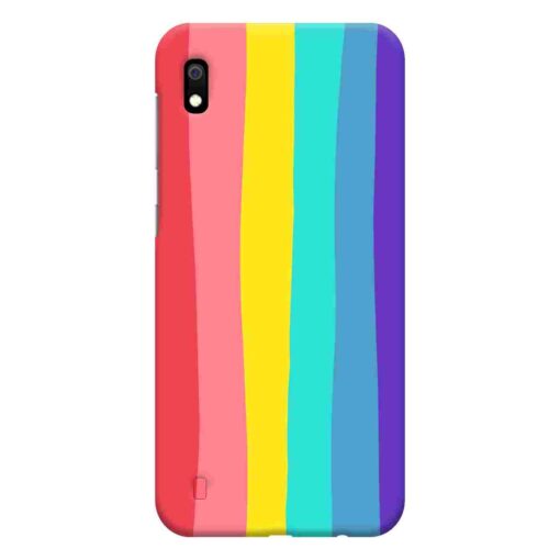Samsung A10 Mobile Cover Bright Rainbow