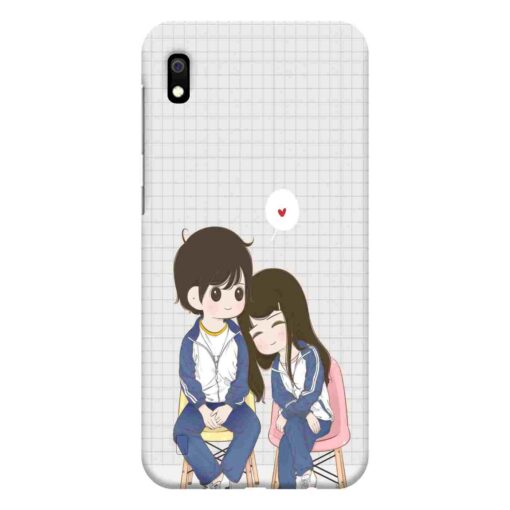 Samsung A10 Mobile Cover Cute Couple
