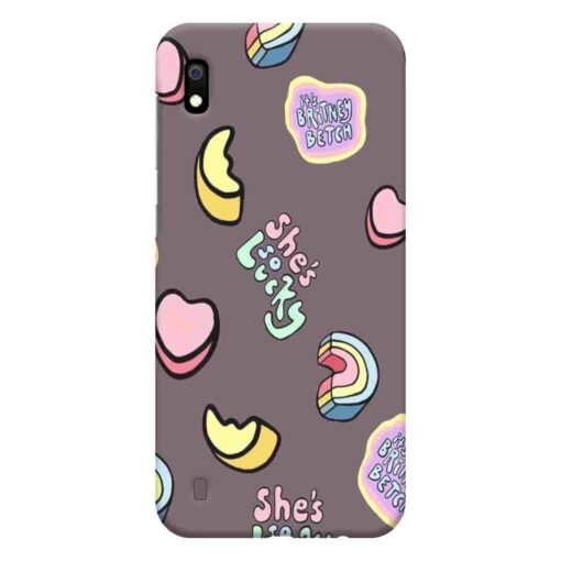 Samsung A10 Mobile Cover Foodie Doodle