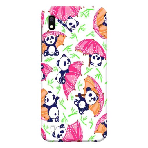 Samsung A10 Mobile Cover Little Pandas Back Cover