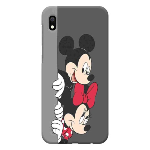 Samsung A10 Mobile Cover Minnie and Mickey Mouse