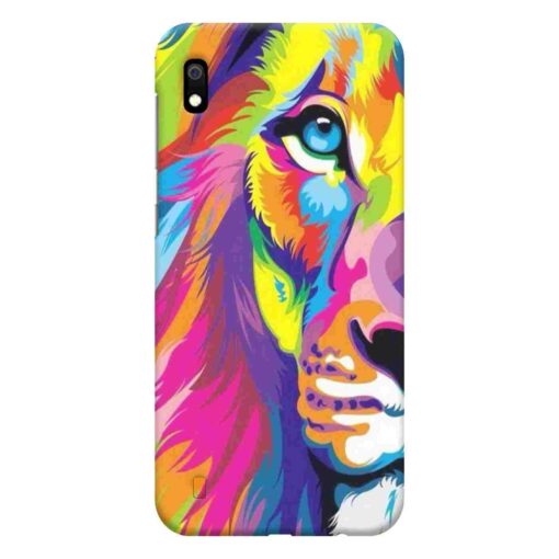Samsung A10 Mobile Cover Multicolor Lion