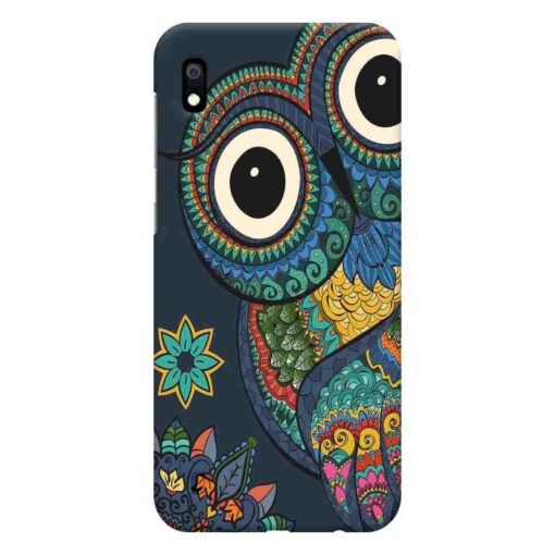 Samsung A10 Mobile Cover Multicolor Owl